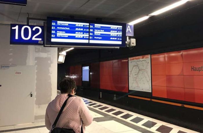 S-Bahn Stuttgart: Pendler verwirrt und verärgert wegen des Stundentakts