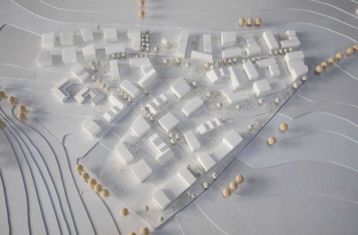 Das „Urbane Dorf“ Hangweide in Kernen ist Projekt der IBA 2027.