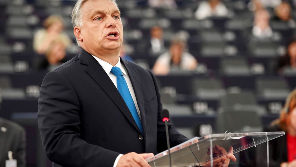 Europaparlament: Abrechnung mit Viktor Orbán