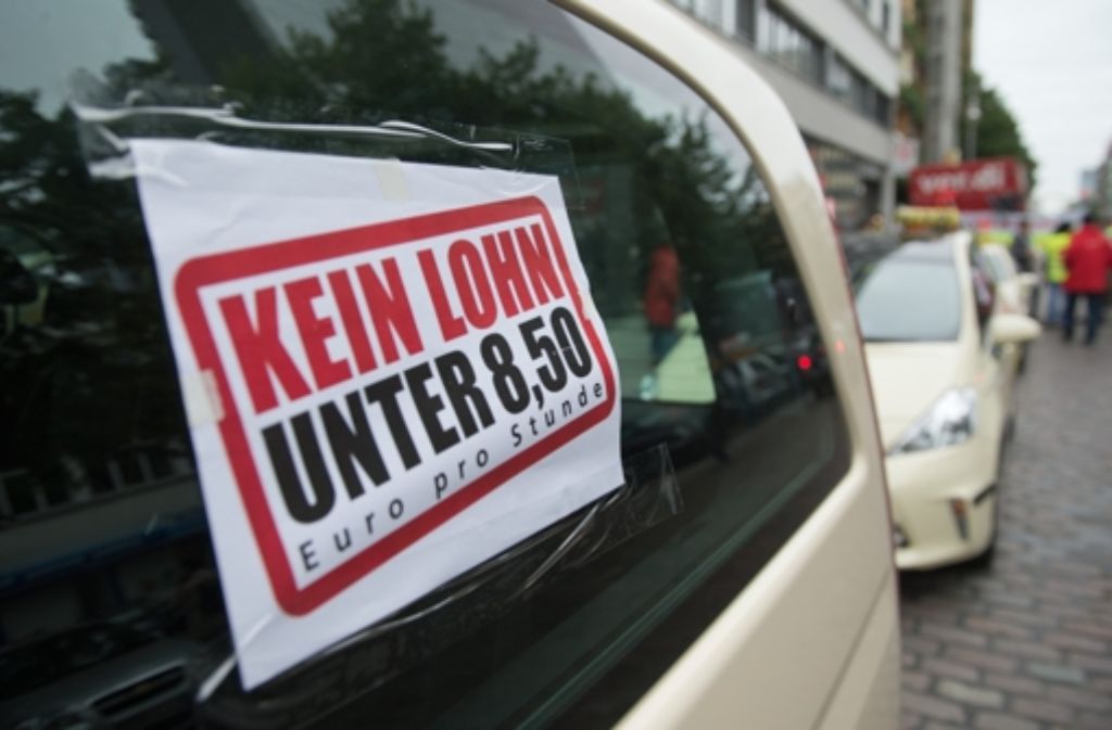 Heiß umkämpft: die Forderung nach einem Mindestlohn in Deutschland Foto: dpa