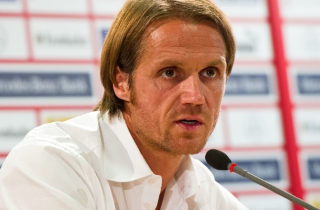 Der neue Coach der VfB-Profis: Thomas Schneider