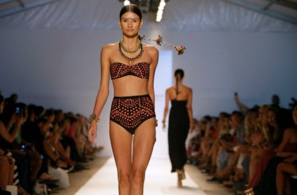 Modeschau der Designerin Mara Hoffman auf der Mercedes-Benz Fashion Week in Miami.