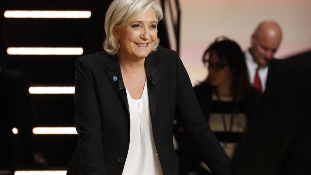 TV-Debatte zur Wahl in Frankreich: Hartes Duell zwischen Macron und Le Pen