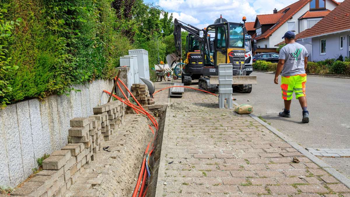 Glasfaserausbau in Holzgerlingen: Bürgermeister kritisiert Falschaussagen