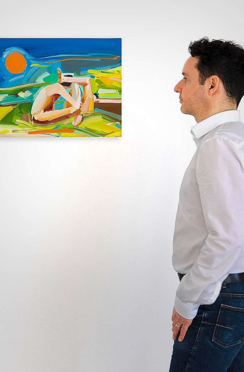 Galerist Thomas Fuchs stellt „Intimacy“ aus.