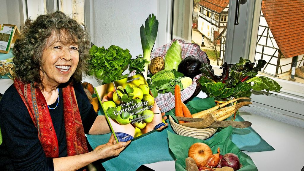  Die Autorin Felicitas Wehnert hat sich auf die Suche nach alten Obst- und Gemüsesorten gemacht. Das Ergebnis hat sie jetzt, in Buchform gebunden, präsentiert. 