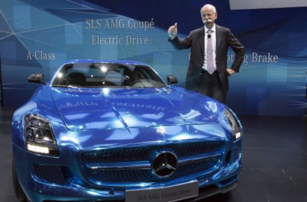 Mercedes Benz SLS AMG Coupe Electric Drive