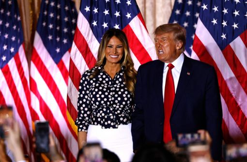 Donald und Melania Trump wollen zurück ins Weiße Haus. Foto: AFP/ALON SKUY
