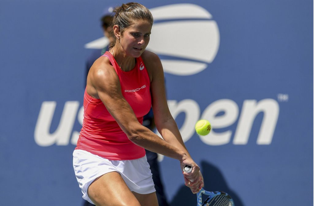 Julia Görges spielt in New York bei den US Open stark wie lange nicht mehr. Foto: AP