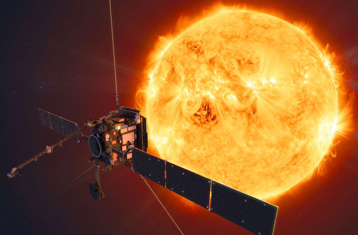 Die amerikanische Raumfahrtbehörde Nasa untersucht mit Forschungssatelliten wie den Sonden Solar Orbiter und Solar Dynamics Observatory die Sonnenaktivitäten.