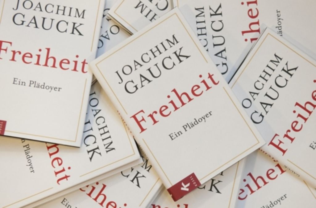 Nach persönlichen Erfahrungen in zwei Diktaturen bezeichnet Gauck „Freiheit“ als sein großes Lebensthema.