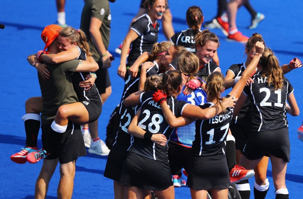 Die deutschen Hockey-Damen haben mit ihrem Sieg im kleinen Finale über Neuseeland die Bronze-Medaille gewonnen.