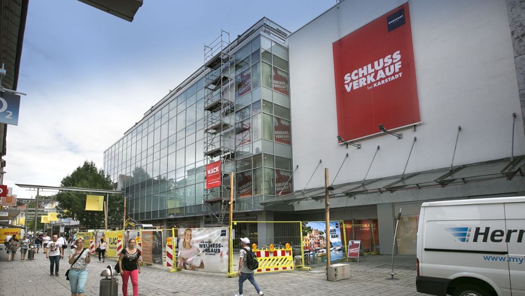 Esslinger Kaufhaus: Esslinger Ratschef kämpft für Karstadt-Erhalt