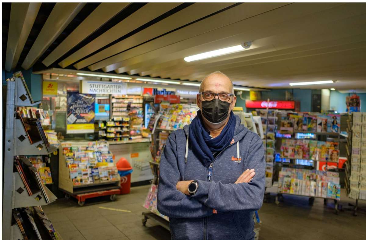 Der Kioskbetreiber Ulrich Berner hat sich gegen die Räumungsklage gewehrt –  mit Erfolg. Foto: Lichtgut/Leif Piechowski