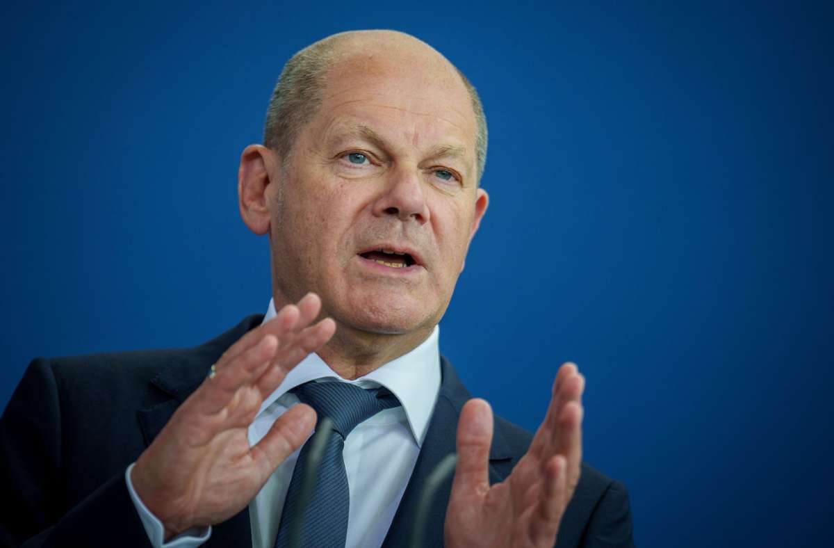 Seit Dezember 2021 ist Olaf Scholz der deutsche Regierungschef. Foto: dpa/M. Kappeler