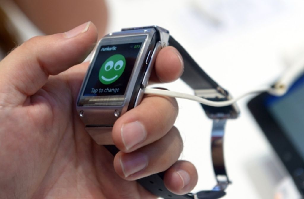 Samsung zeigte auf der IFA 2013 mit der Galaxy Gear die erste eigene Smartwatch.