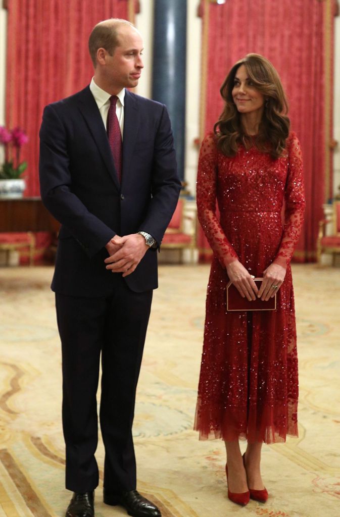 20. Januar: Herzogin Kate und Prinz William bei einem Empfang im Rahmen des „Africa-UK“-Gipfels im Buckingham Palace.