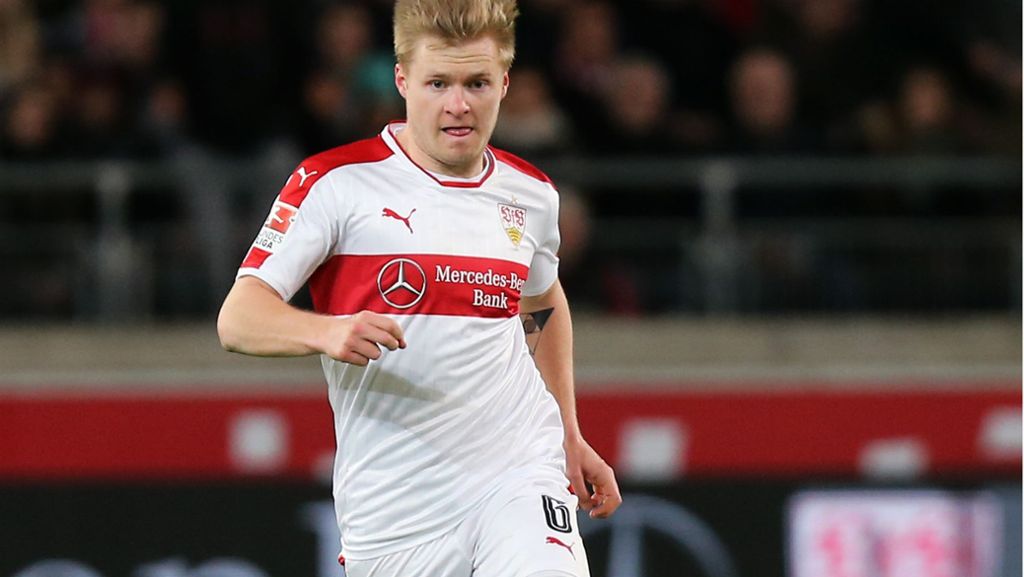  VfB-Abwehrspieler Jean Zimmer ist angeschlagen. Es ist nicht sicher, ob er im Saisonfinale gegen die Würzburger Kickers spielen kann. 