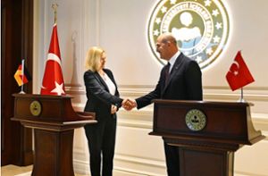 Bundesinnenministerin Faeser vermeidet scharfe Töne in Ankara