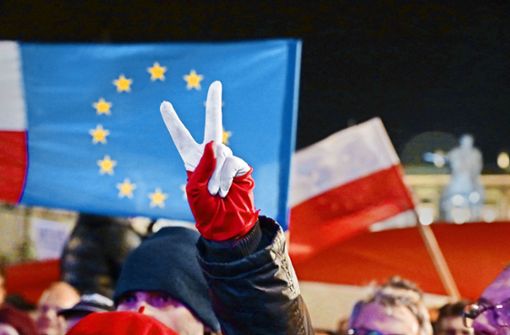 Der Kampf gegen die umstrittenen Reformen wird auch in Polen selbst mit großer Härte geführt. Foto: dpa