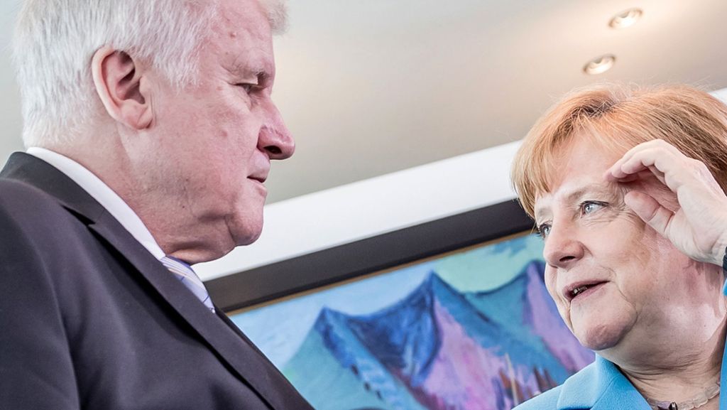 Regierungskrise: Merkel und Seehofer beenden nach zweeinhalb Stunden Asyl-Beratung