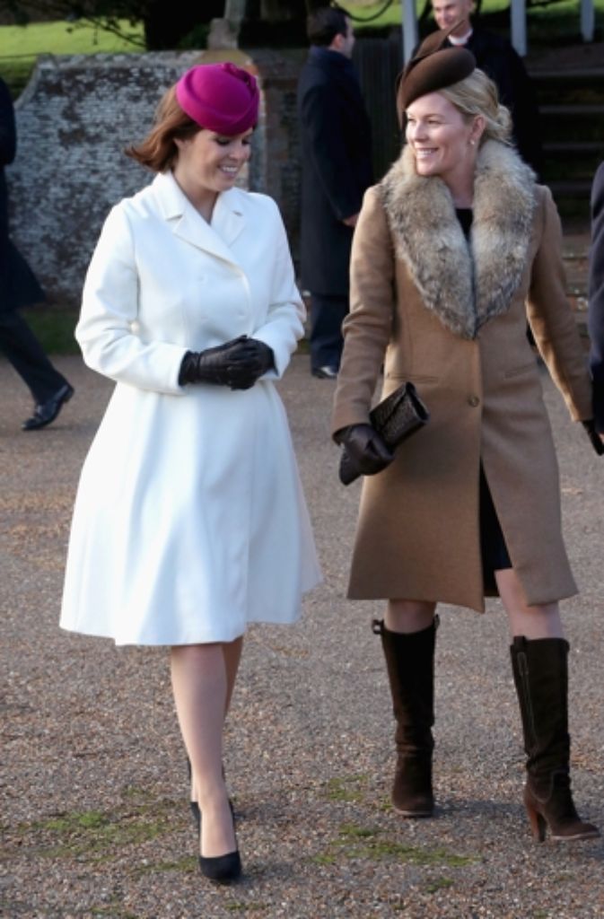 Prinzessin Eugenie von York (links) mit Autumn Phillips