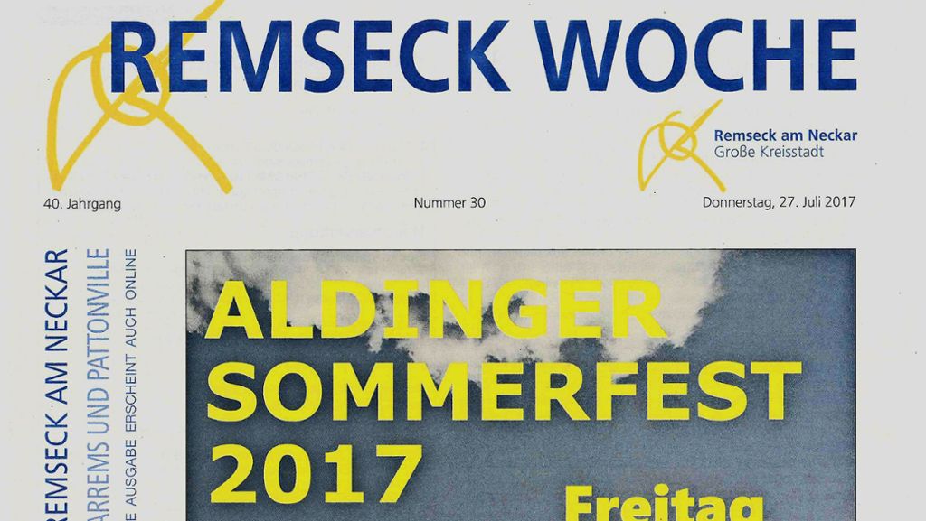 Wahlkampf in Remseck: Amtsblatt holt die Räte aus der Pause