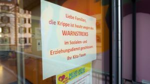 117 von 183 Kitas blieben in Stuttgart geschlossen