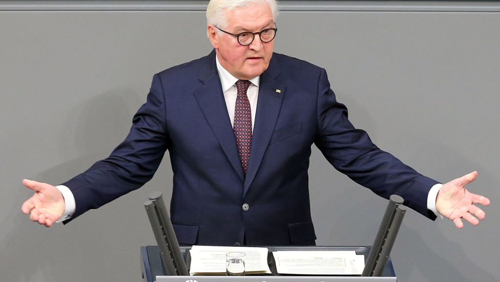 Gedenkstunde zur Pogromnacht im Bundestag: Steinmeier fordert Kampf gegen „neuen aggressiven Nationalismus“