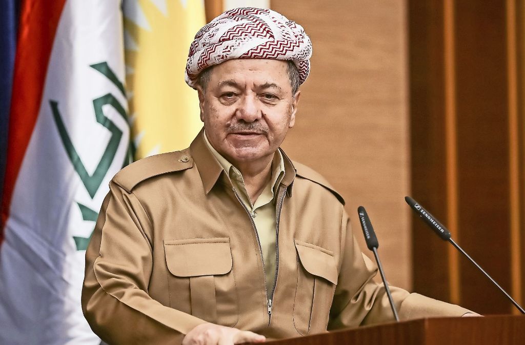 Für Kurdenpräsident Massud Barzani ist das Referendum wichtig. Mit der Abstimmung wird auch über seine politisches Zukunft entschieden.