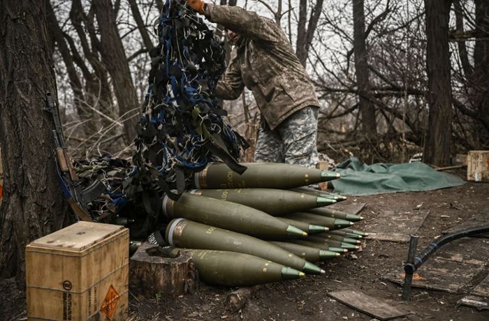 Russischer Angriffskrieg: Die EU liefert eine Million Geschosse an die Ukraine