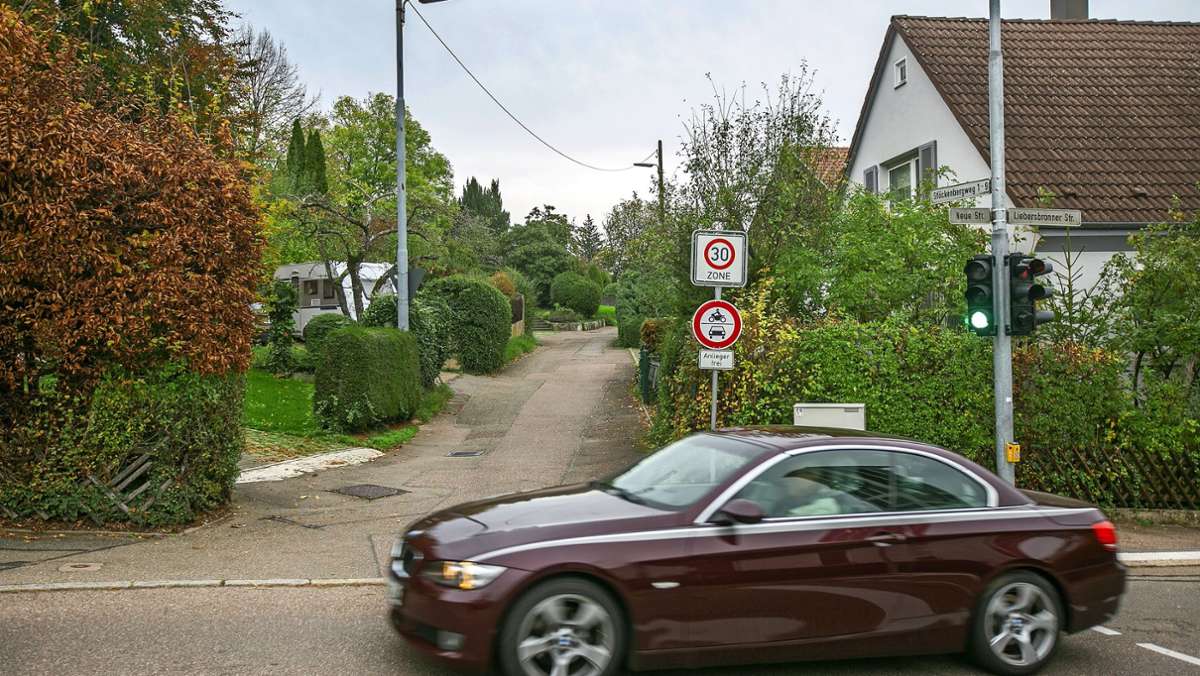 Stöckenbergweg in Esslingen: Startschuss für umstrittenen Ausbau