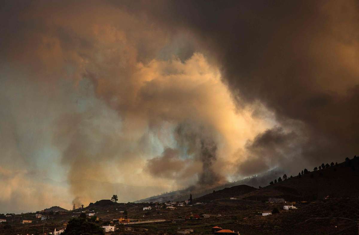 Der Ausbruch zerstörte zahlreiche Häuser. Foto: AFP/DESIREE MARTIN