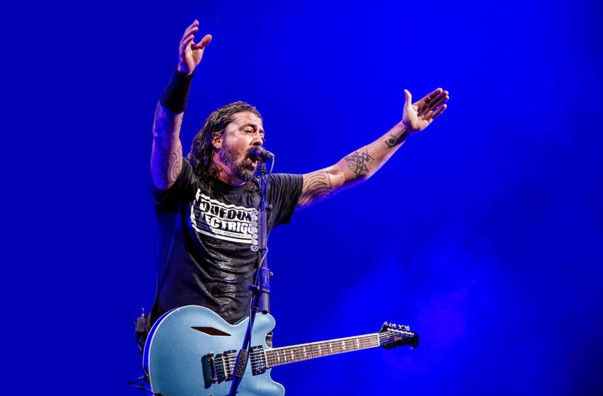 Dave Grohl 2019 in Budapest