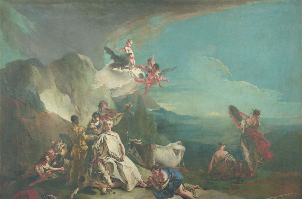 Tiepolos „Raub der Europa“ (um 1720)