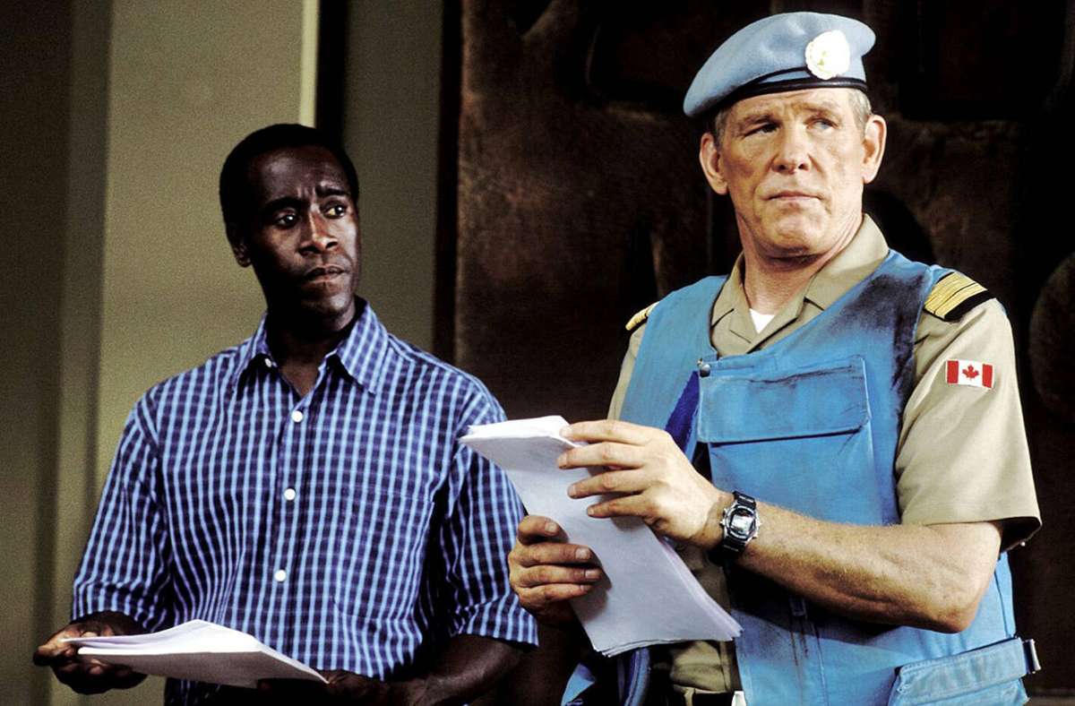 „Hotel Ruanda“ (2004): Nick Nolte (rechts) und Don Cheadle