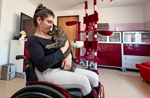 Sie liebt Katzen – und Kinder: die Kinderpflegerin Alexandra Stefania ist ungewollter Weise wieder auf Jobsuche. Foto: factum/Granville