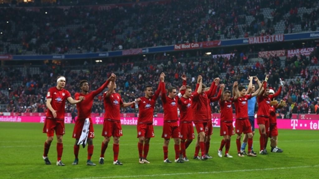 Fußball-Bundesliga: FC  Bayern holt Herbstmeisterschaft - VfB jetzt Letzter