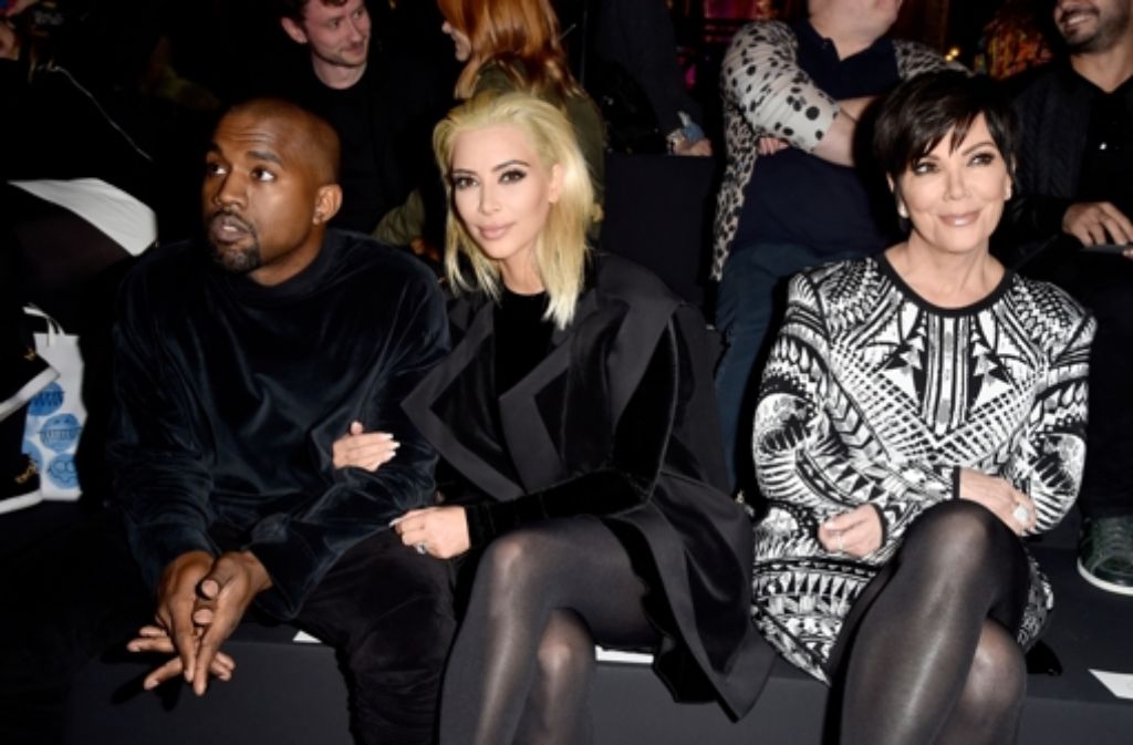 Kim Kardashian, Kanye West und Kris Jenner