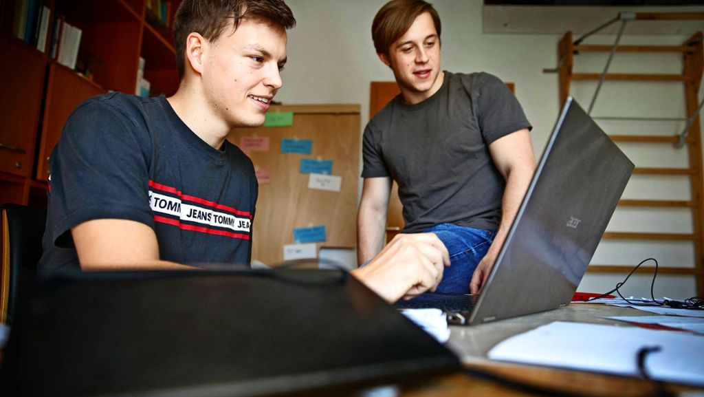 Start-up zweier Studenten aus Waiblingen: Ideen  für den Vereinssport 4.0