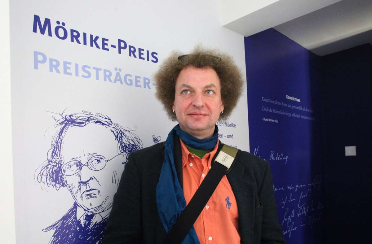 Der Mörikepreis 2012 ging an Jan Peter Bremer.