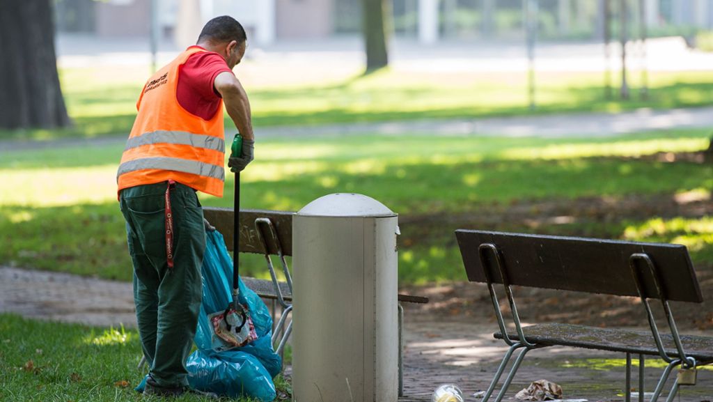 Stuttgart: Im neuen Jahr kommen hohe Bußgelder auf Müllsünder zu