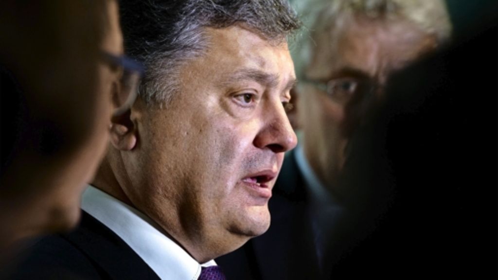 Russischer Einmarsch in die Ukraine?: Poroschenko beschuldigt Moskau