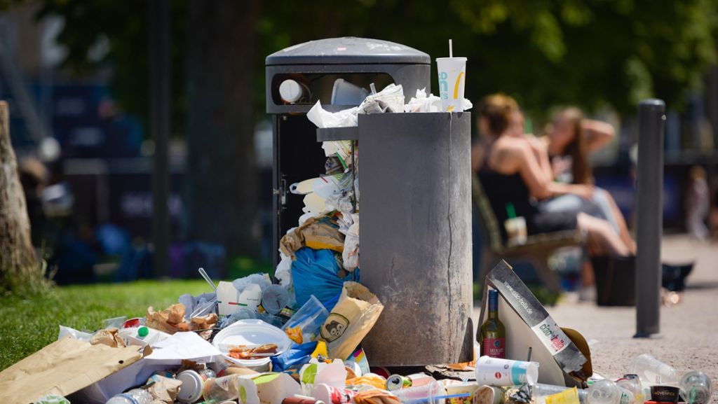 Müll in Stuttgart: Die Bürger tragen eine Mitverantwortung