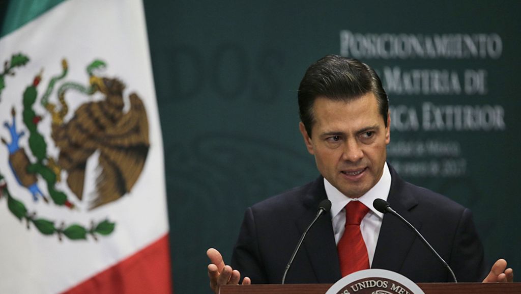 Mauerbau in Mexiko: Trump lädt Staatschef Peña Nieto aus