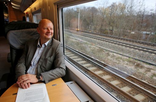 Olaf Drescher ist ein Bahn-Urgestein. Nun soll er an Stuttgart 21 mitbauen. Foto: dpa