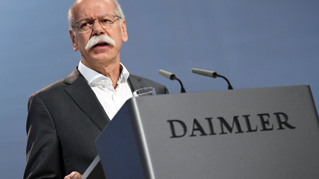 Daimler-Chef Dieter Zetsche: Noch keine Kooperationen mit Geely diskutiert