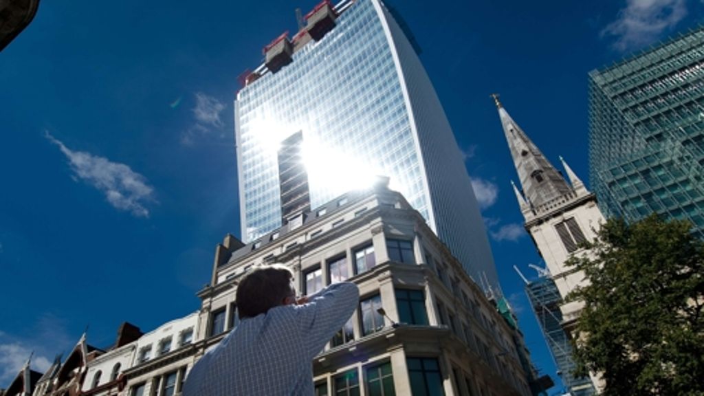 Panne an neuem Londoner Hochhaus: Ein Wolkenkratzer als Strahlenkanone?