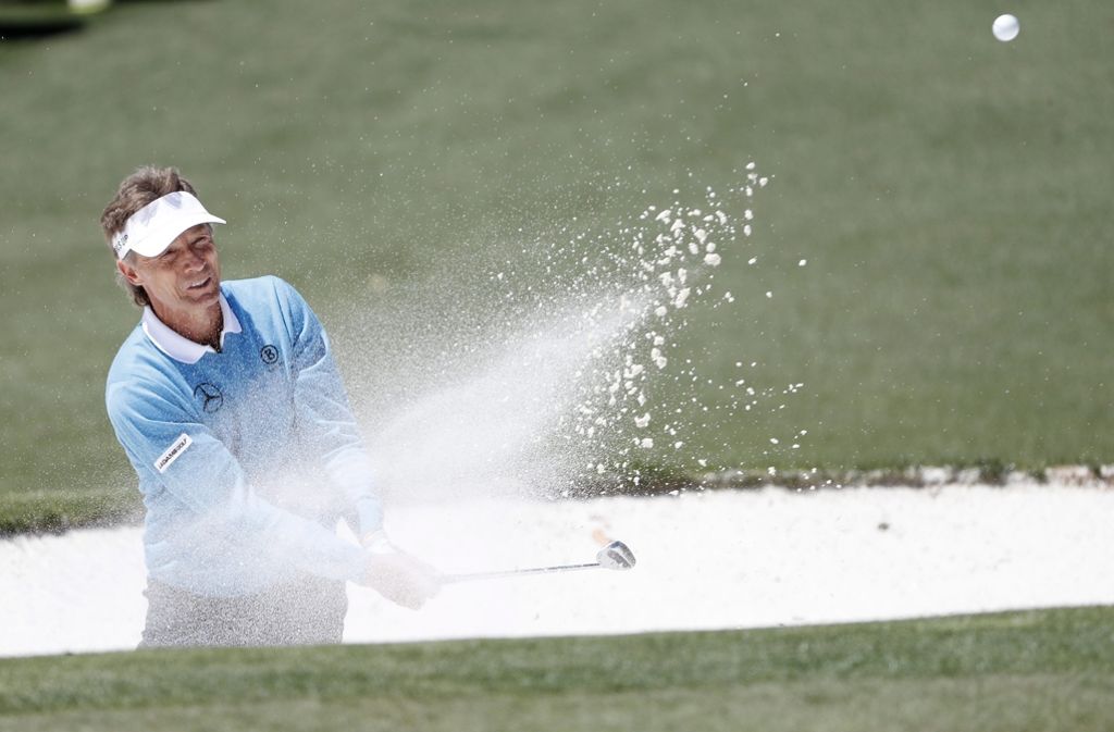 Die besten Bilder von Bernhard Langer beim Golf-Masters in Augusta.