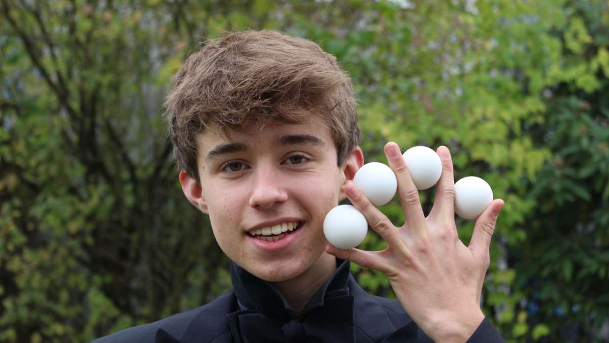 Magier aus Riedenberg: 17-Jähriger zaubert sich nach oben